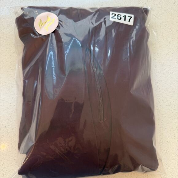 Reformation Ottessa Dress in Prune - Picture 6 of 6